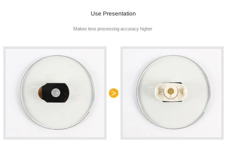 3TGlasses Kantenschleifmaschine Verarbeitung Hartsauger Passend für Nedeke ESSILOR Objektiv Doppelseitige Paste Kunststoffsauger – Detail 8