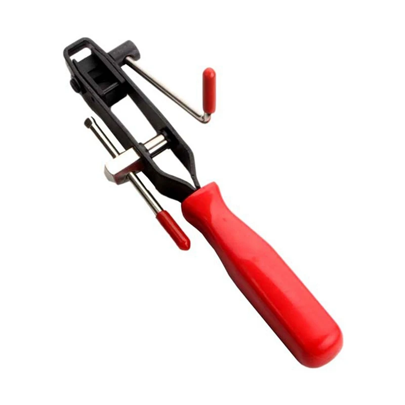 Cut-Off Tube Bundle Pliers Red Handle Hand Tool Repair Kit Clamp Disassembly Pliers Durable Easy To Use