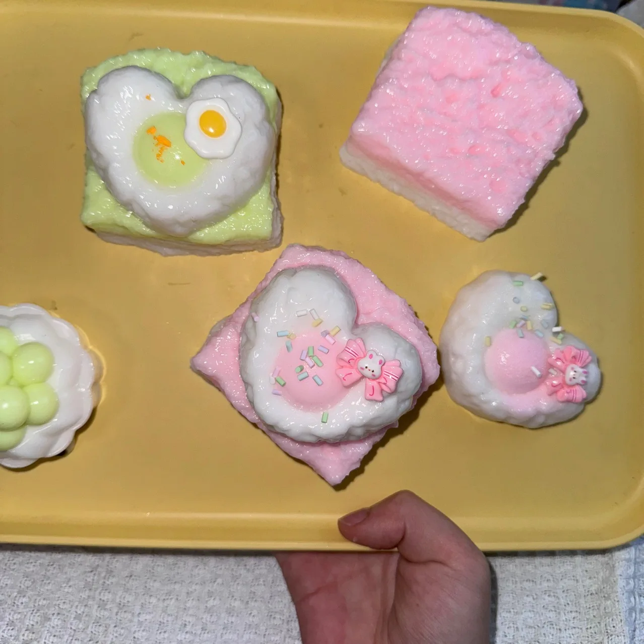 Giant Pink Heart Shaped Egg Squishy Toy – Large Size Soft Silicone-Like Stress Relief Squeeze Toy, Cute and Fun for Relaxation &