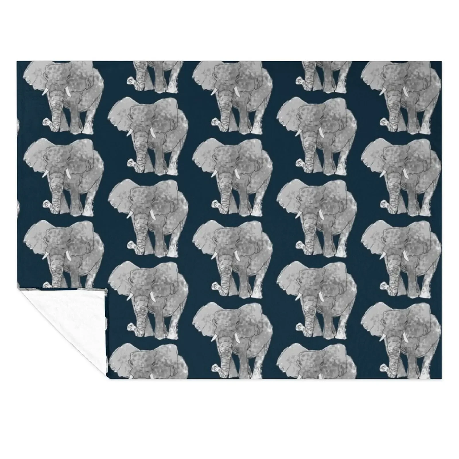 

elephant Throw Blanket Warm Hairy Blankets For Bed Bed linens Blankets