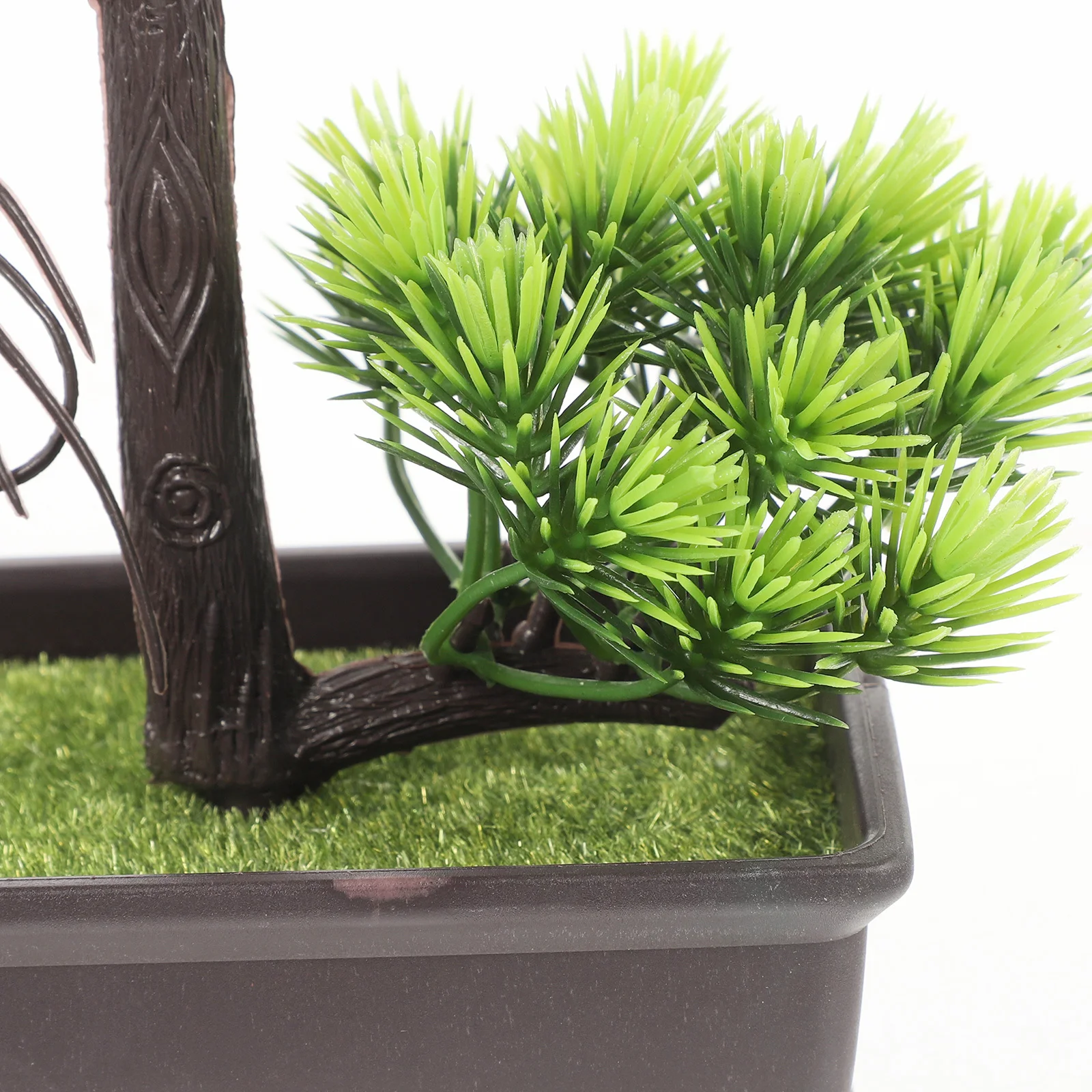 

Simulation Tree Plant Fake Pine Ornaments Plastic Home Decor Elegant Fresh Desktop Adornment Simulated Pine Tree