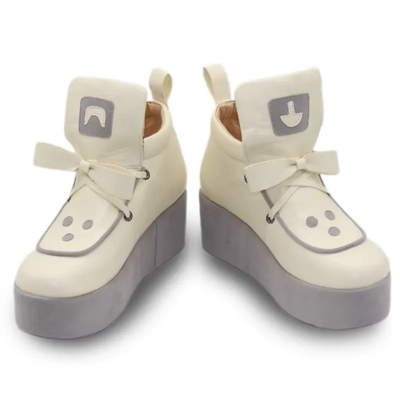 Anime Gachiakuta Remlin Cosplay Shoes Boots PU Leather Thick Soles Shoes Halloween Carnival Party Props Suit Shoes For Women Men