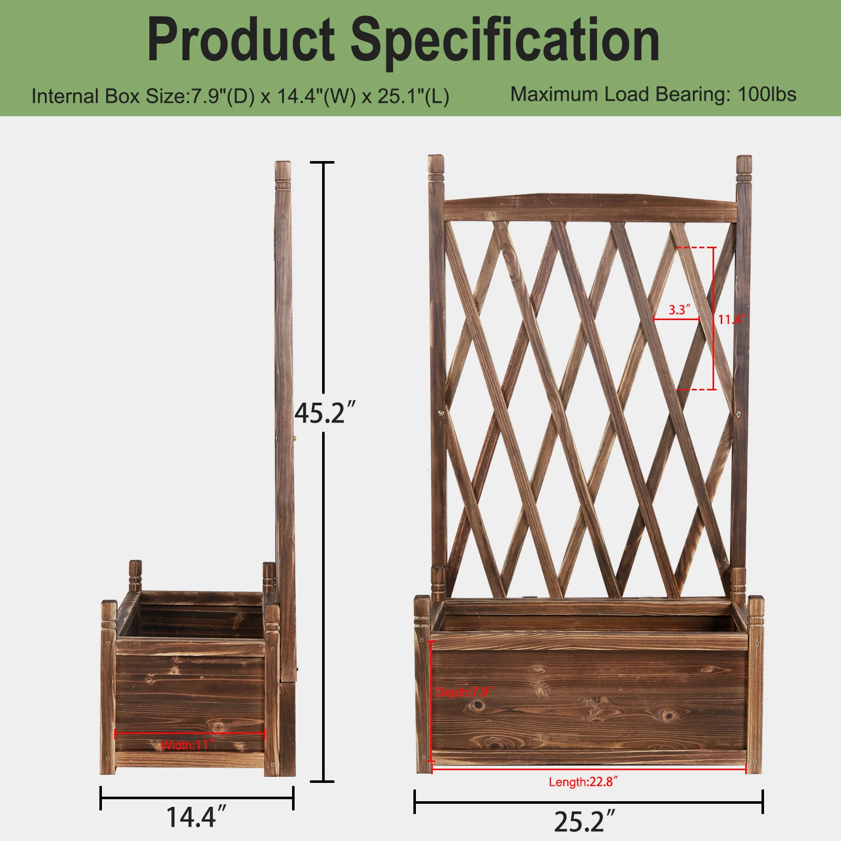 Jardinera Elevada de Madera co - Raised Garden Bed reseña y precio