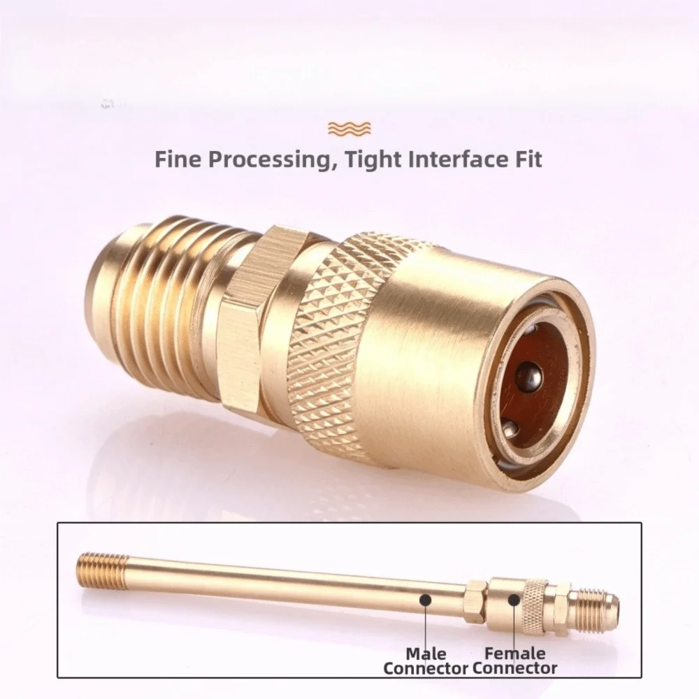 Brass Mold Quick Coupler Open Flow Heat Resistant Female Quick Coupling Knurled Sleeve Female Socket Hose Barb Coupler
