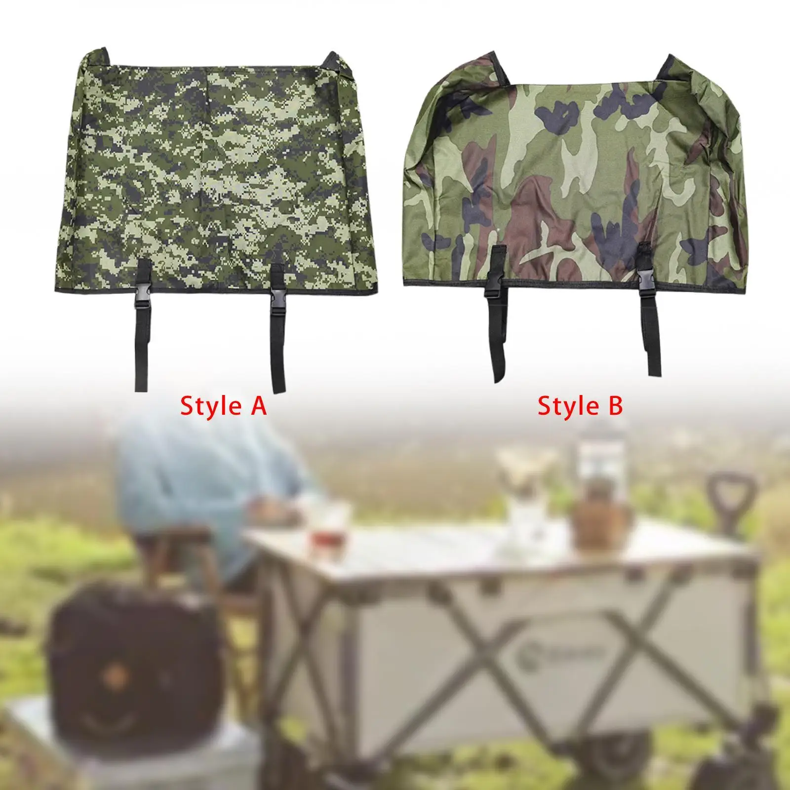 Folding Wagon Cover Protective Replacement Anti Scratch Garden Cart Cover for Trolley Foldable Camping Cart Shopping Accessory