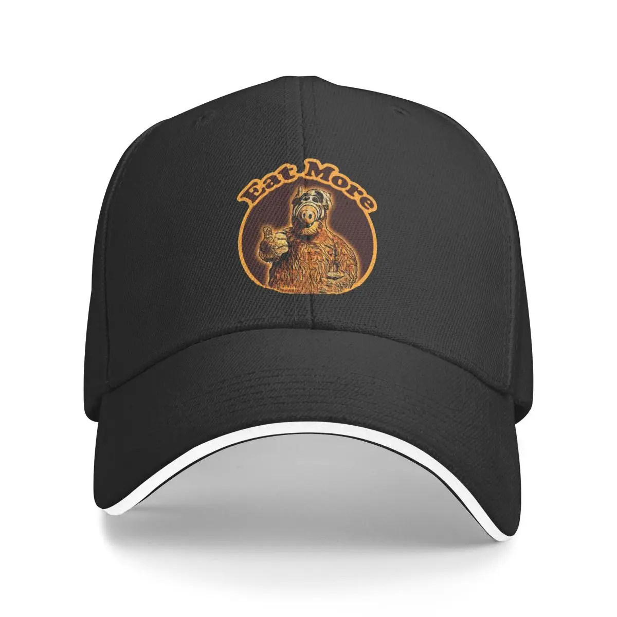 Eat More ALF The Animated Series Berretto da baseball Cappelli da uomo Visiera da donna Cappellini snapback antivento