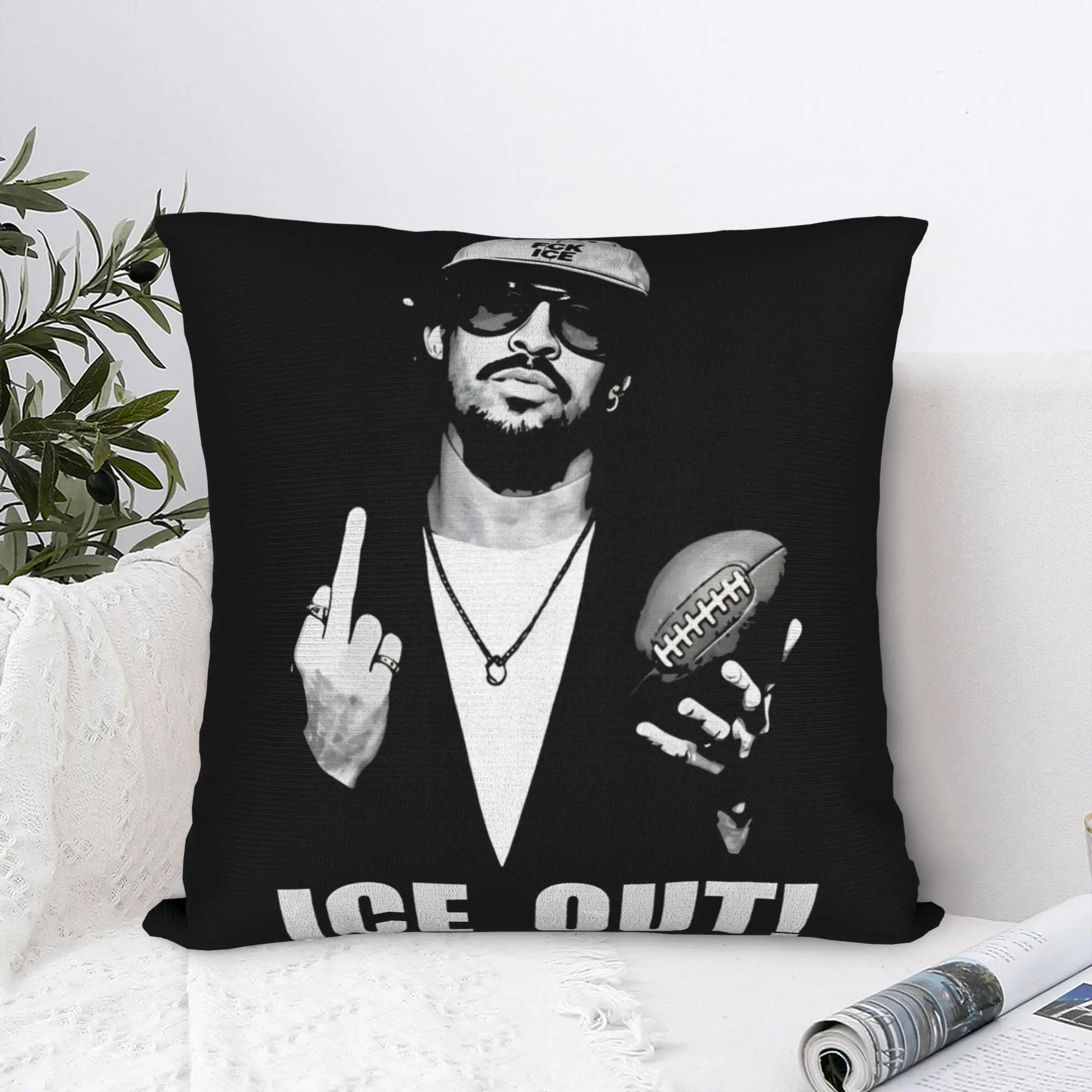 New Style Seat Bad Bunnys Benito Bowl Ice Out Decor Pillowcases Stuff  Pillow Covers Zippered Multi-Size