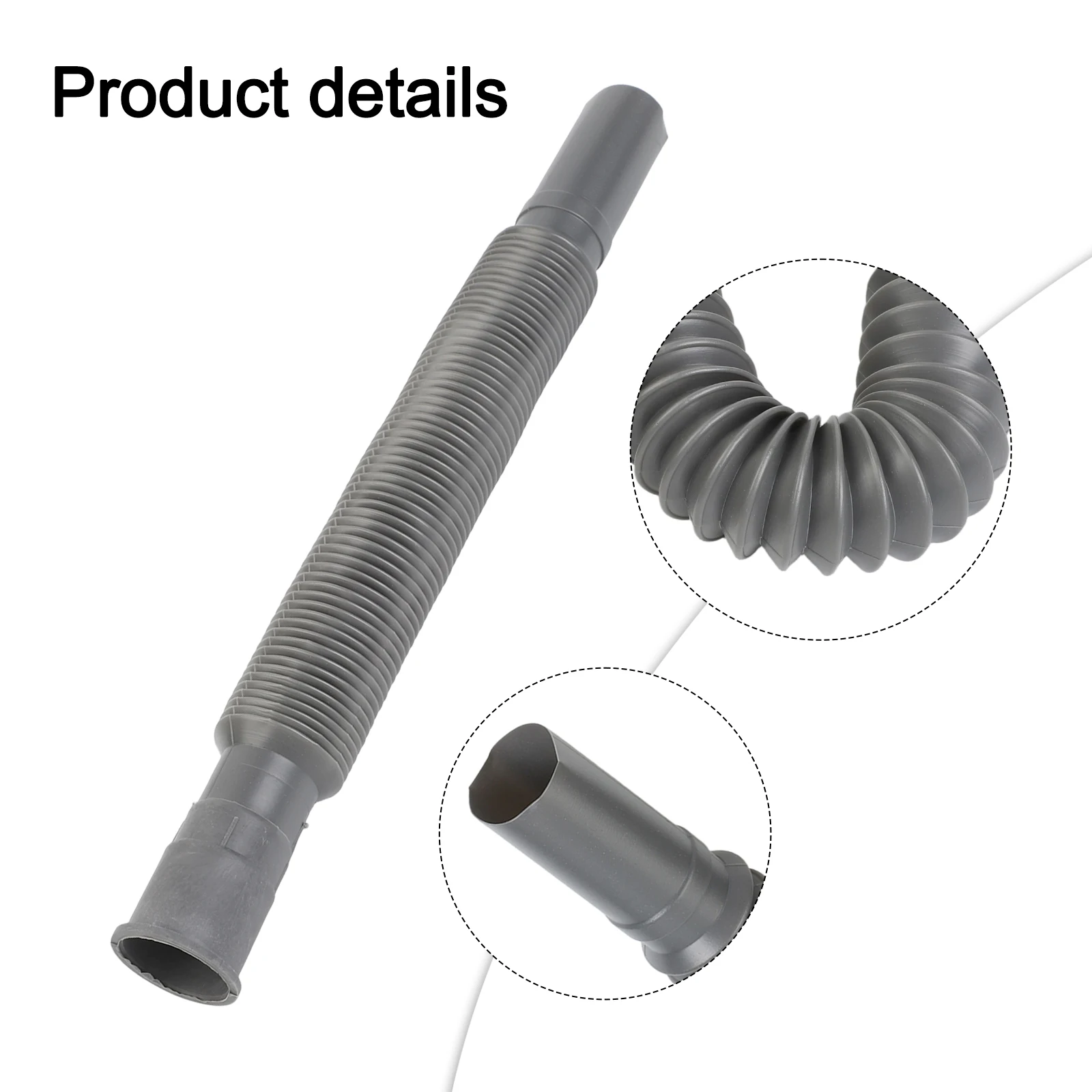 Drain Hose Hose Pipe 1Pcs Accessories PP + PVC Washbowl Water Drain 80cm Basin Bathroom Extension Flexible Home Plastic