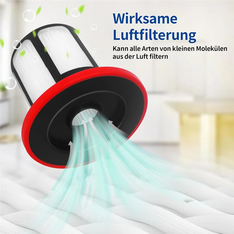 ملحقات UNCL للمكنسة الكهربائية غير المحدودة 6 مكنسة كهربائية 2 أرقام أجزاء مرشحات بديلة