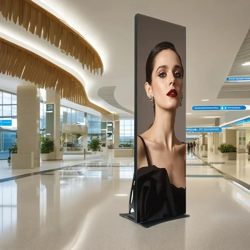 Customizable P2.5 Indoor Foldable High Brightness LED Poster Screen, Newly ed Dynamic Commercial Mall Aliexpress