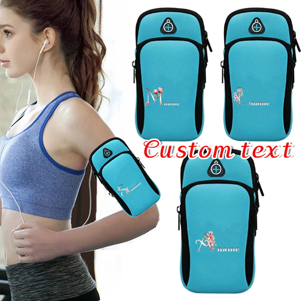 

Customized Name Arm Bag Sports Bag Universal Running Arm Strap Phone Case Bracket Slow Running Arm Strap Running Accessories