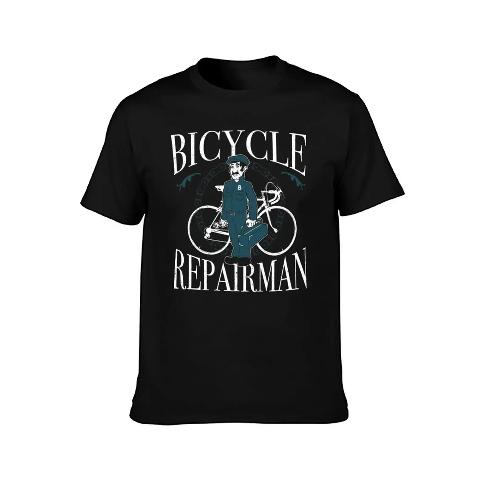 Camiseta The Bicycle Repair Man, camisetas de algodón de lujo para hombre, camiseta de anime, camisetas divertidas, trajes para hombres