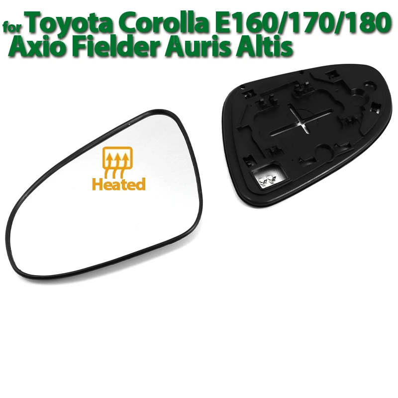 

Door Wing Rearview Mirror Glass Side Mirror Lens Heated Mirror Glass For Toyota Corolla E160 E170 E180 Axio Fielder Auris Altis