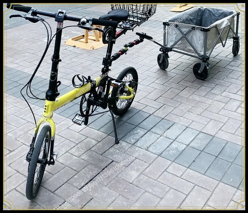 Connector Bicycle Connection Grocery Shopping Cart Trailer Connecting Rod Electric Vehicle Connector Camper Car Accessories