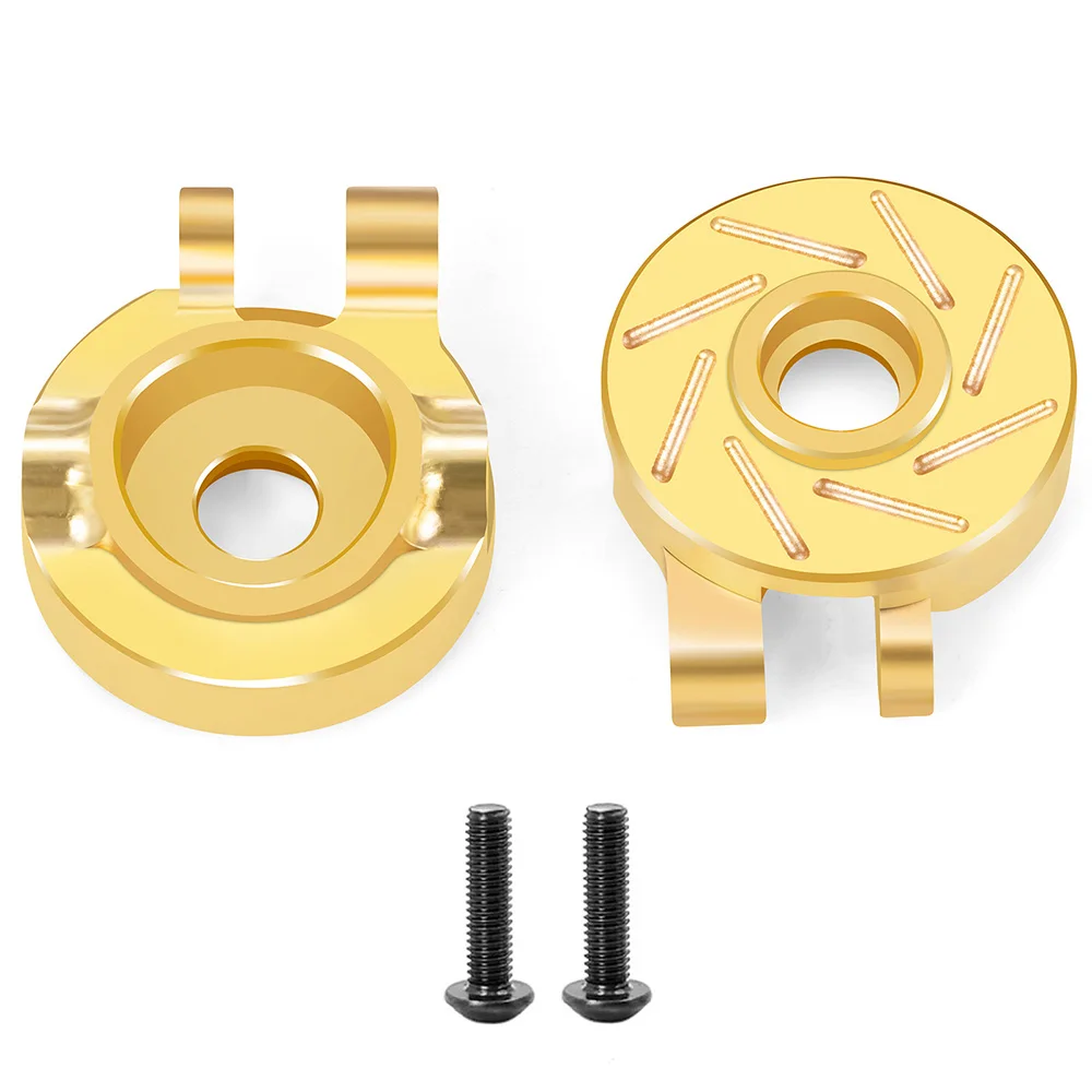 TRINOOD Gewichtslenkblöcke Achsschenkel-Diff-Abdeckung für 1/18 RC Crawler Car TRX-4M Bronco Defender Upgrade-Zubehör