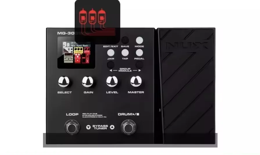 Nux Mg300 Modeling Multi-effects Pedals Guitar Processor Electric Guitar Effects Pedal Multi Effect for Metal Knob