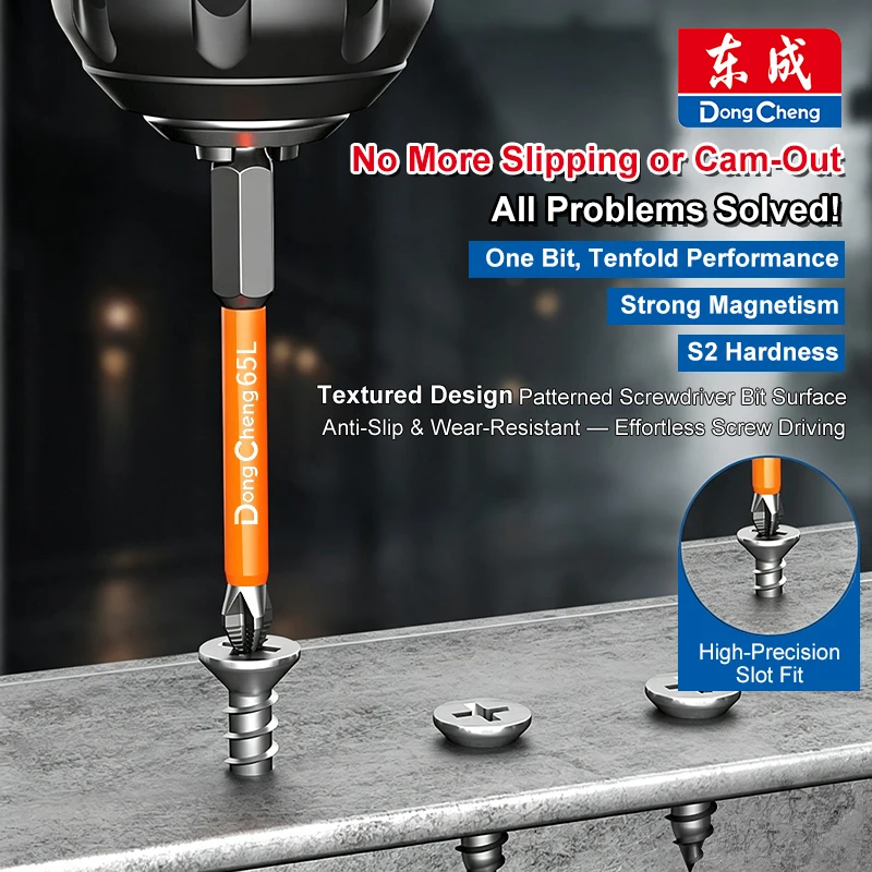 PH2 Driver Bit S2 Steel Phosphated Screwdriver Bit Anti Rust Magnetic 1/4 Hex Shank Phillips Impact Bit for Home Repair Tool