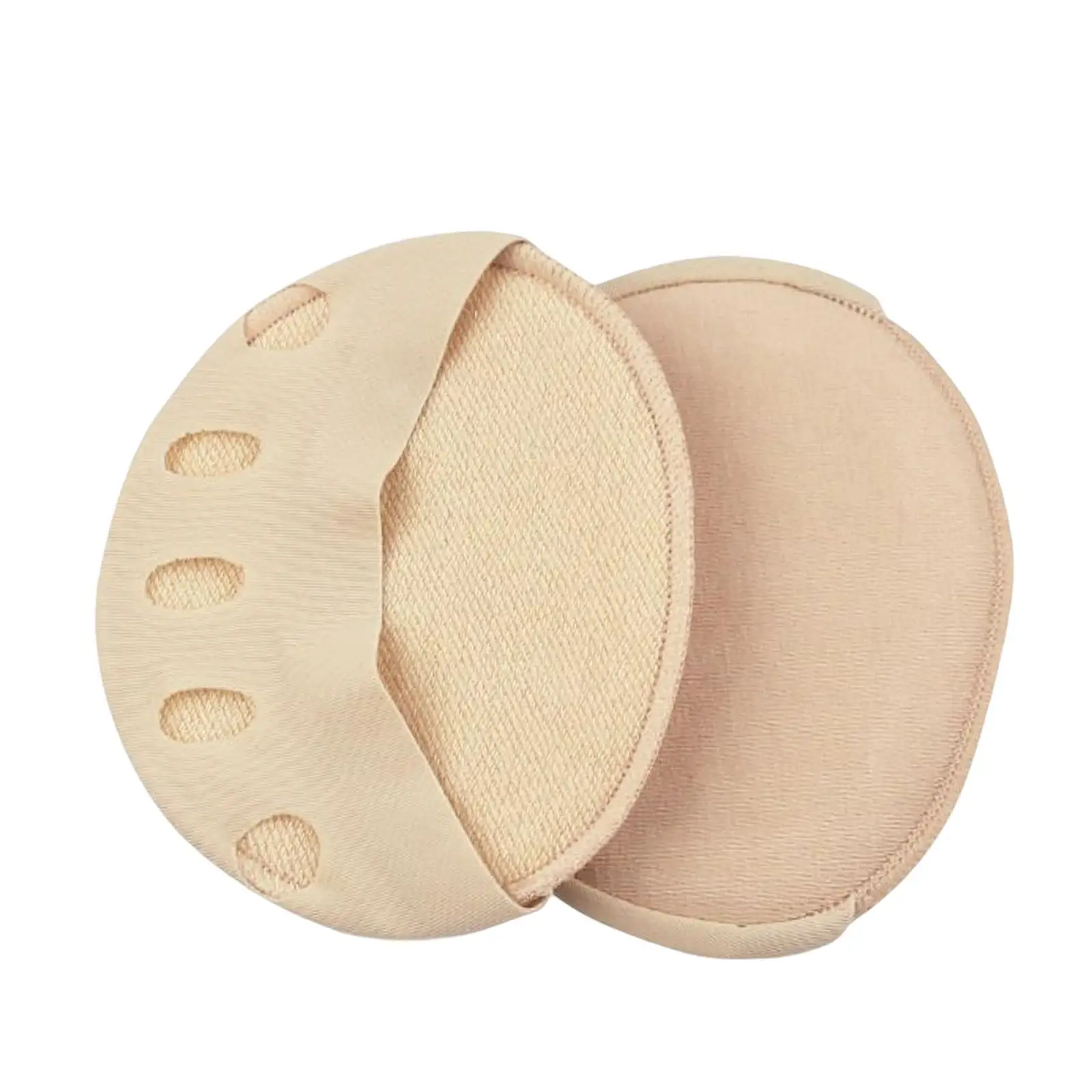 2x Invisible Ball of Foot Cushion Forefoot Pain Relief Sleeve Feet Prevention Liners Reusable Metatarsal Pads for Runner Sandals