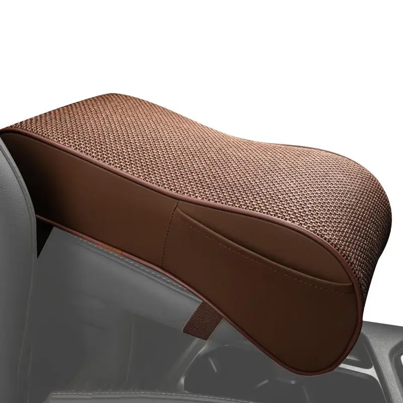 Car Armrest Storage Box Pad Auto Arm Rest Pad Multifunctional Vehicle Armrest Pillow For Most Car SUV Truck Humanized Car