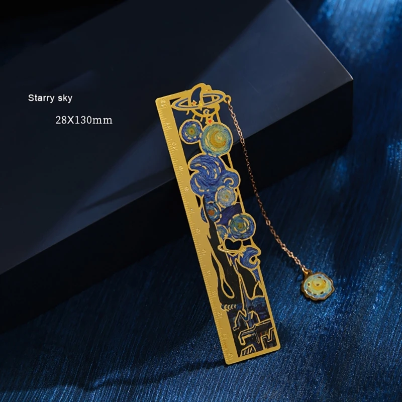 체인 중공 금속 북마크 책 책을위한 우아한 꽃 북마크 책을위한 책을위한 책자 페이지 홀더 K1KF