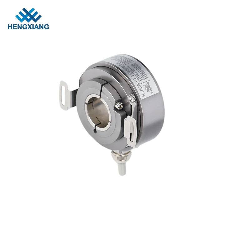 HENGXIANG Codificador absoluto de código cinza 12bits Codificador absoluto de giro único Codificador absoluto de eixo oco KJ58