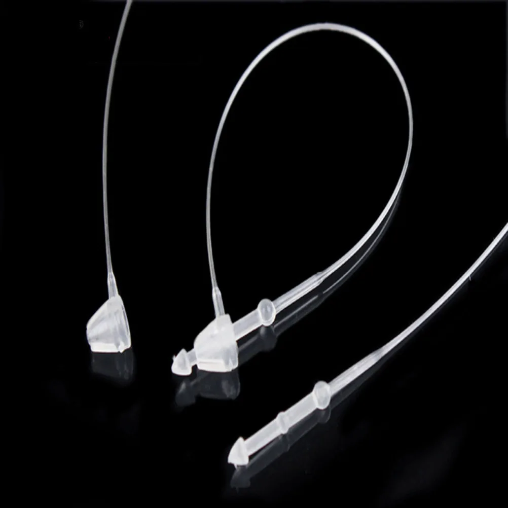 

5000pcs 8Cm Plastic Tag Fasteners Self-Locking Snap Lock Security For Clothing Shoes Socks White Rope Alternative Self-Locking