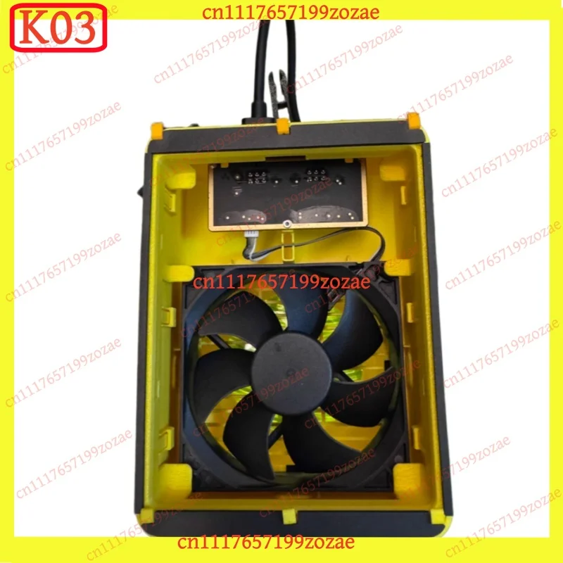 k3 External Exhaust Fan Kit for Bambu Lab P1S 3D Printer Activated Carbon Filter + Duct Adapter 5V PWM Silent