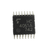 4051A Tc74hc4051 TC74HC4051AFT Analog Multiplexer Single 8:1 16-Pin New Origina ln Stock