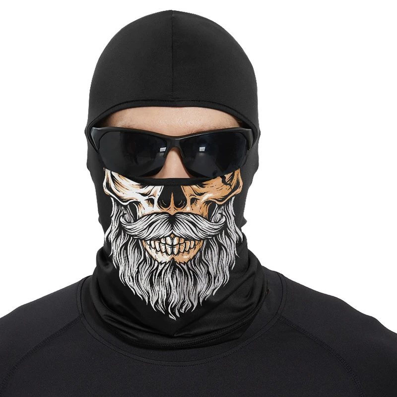 

Multifunctional Balaclava Breathable Dustproof Motorcycle Rider Neck Face Protection Outdoor Elastic Cycling Face Mask Hood Caps