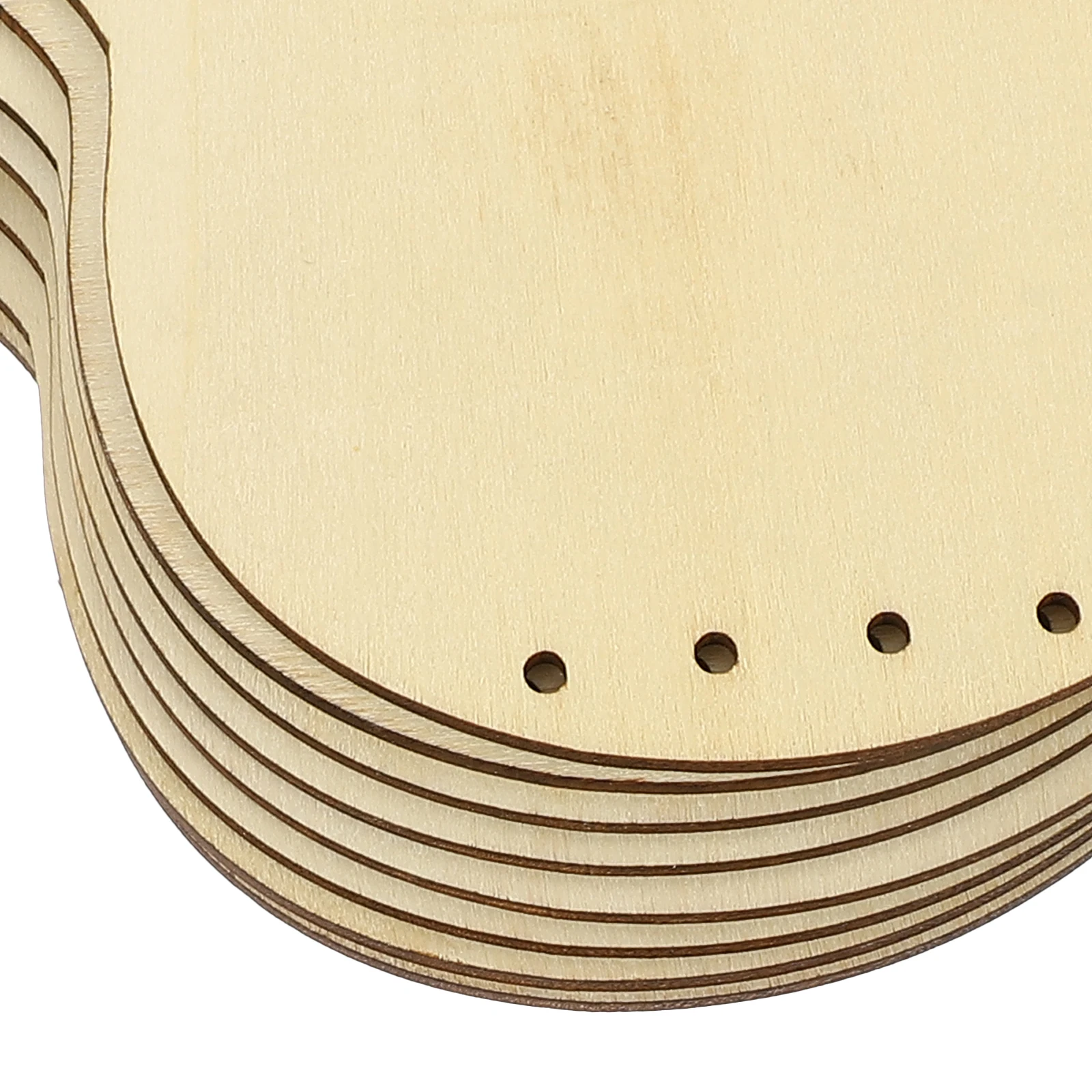 مجموعة واحدة من أجراس الرياح الخشبية على شكل طائر يمكنك صنعها بنفسك مجموعة قابلة للطلاء على شكل طيور خشبية غير مكتملة لتزيين معلق للمنزل في الهواء الطلق #3