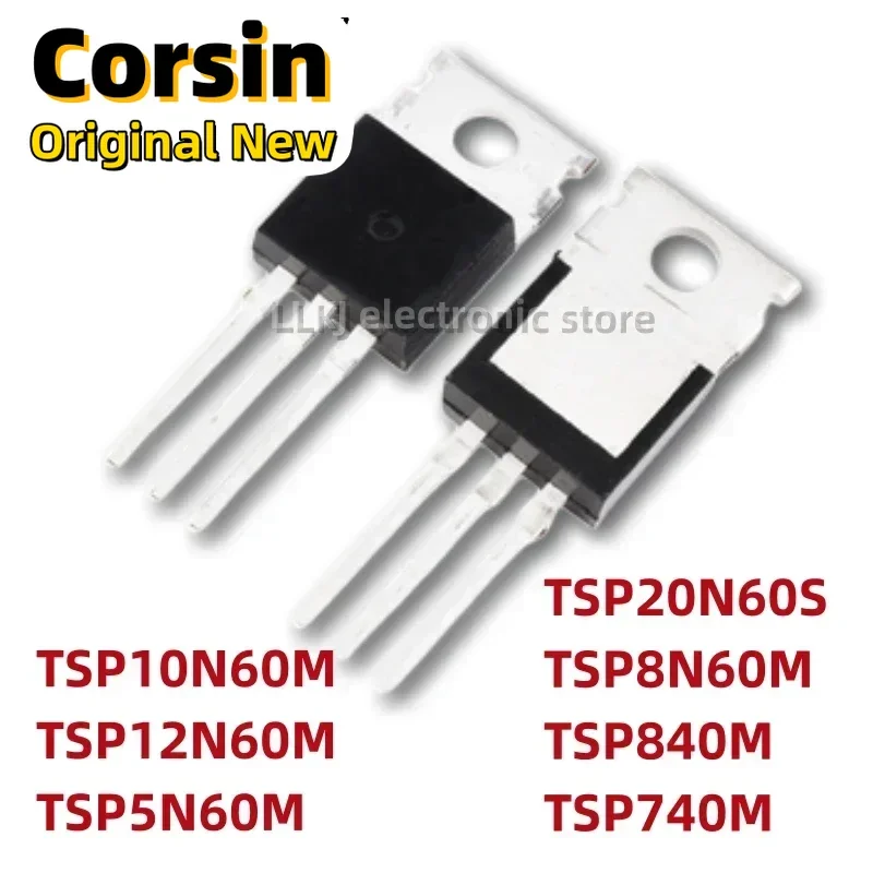 1 個 TSP10N60M TSP12N60M TSP5N60M TSP20N60S TSP8N60M TSP840M TSP740M TO220 MOS FET TO-220/