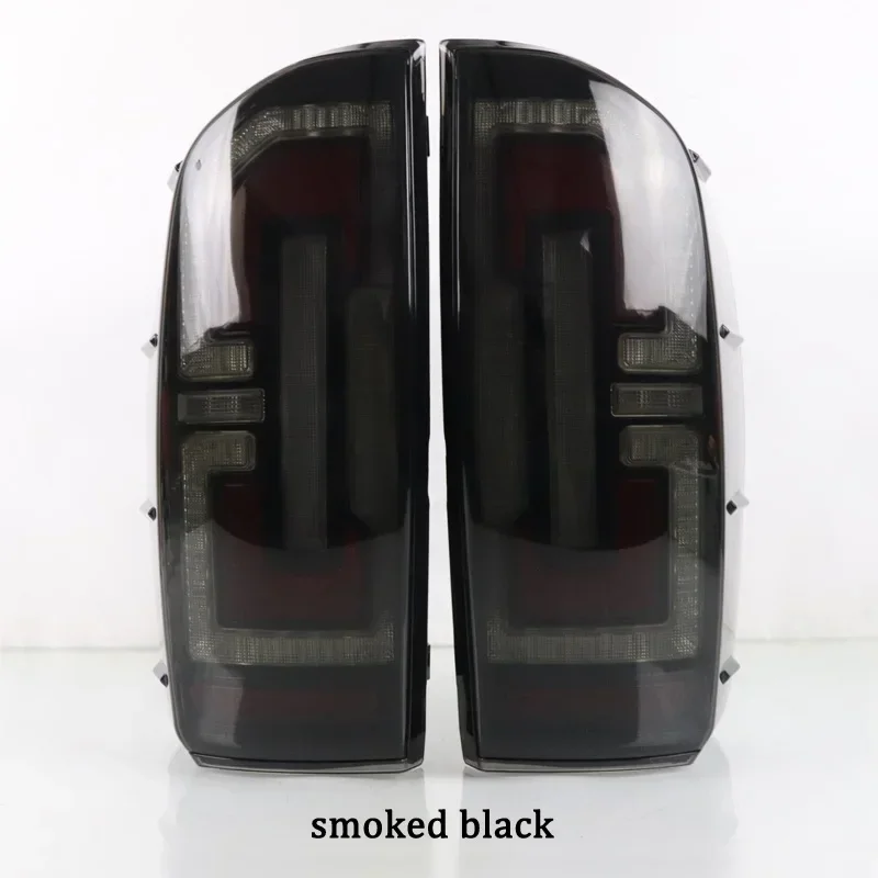 

Car LED Tail Lights For Toyota Tacoma 2016 2017 - 2022 2023 Rear Fog Lamp Brake Reverse Sequential Turn Signal Back Indicator