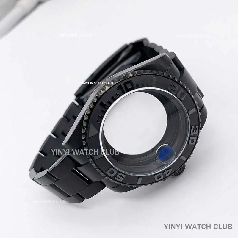 boitier-de-montre-noir-transparent-40mm-pour-nh34-nh35-nh36-placage-zhu-dg2813-dg3804-ata-yota8205-8215-821a