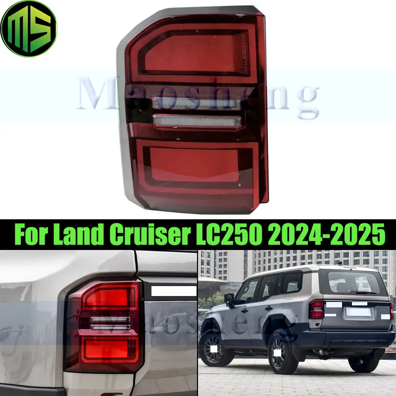 

Maosheng Rear Bumper Tail Light Tail Lamp For Toyota Land Cruiser Prado LC250 2024-2025 Taillight Taillamp Brake Light