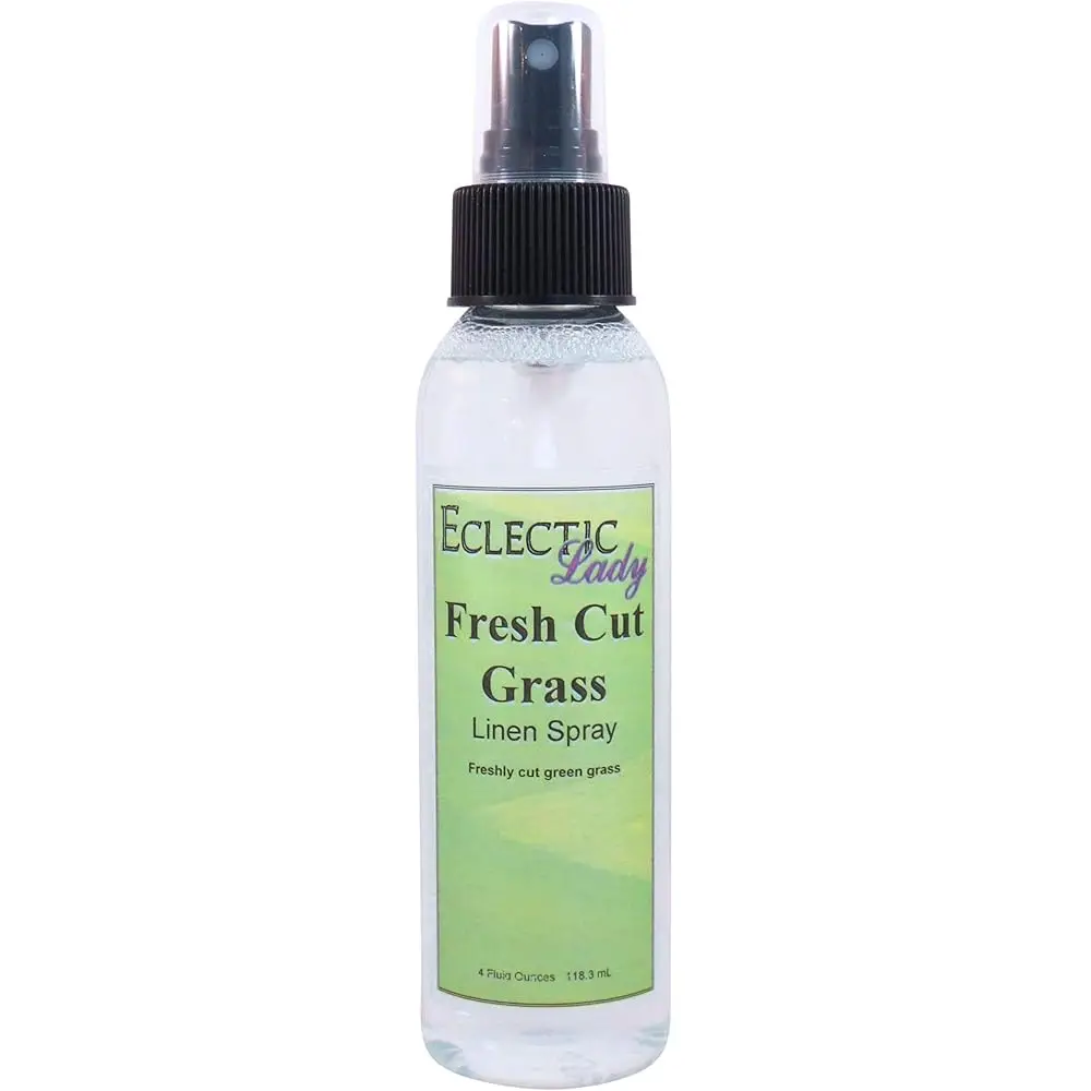 

Fresh Cut Grass Linen Spray (Double Strength), 8 Ounces Sheet And Linen Spray - No Artificial Colors, Parabens, Or