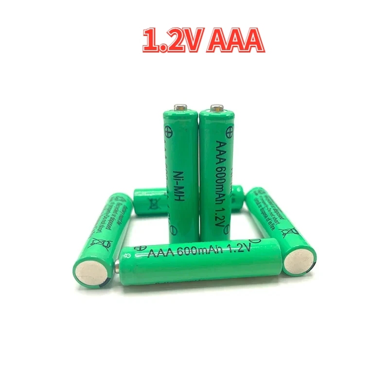 Rechargeable 1.2V AA/AAA Ni-MH Rechargeable Battery 600mAh for Camera Torch Remote MP3/MP4 Player Electric Shaver Spare Battery