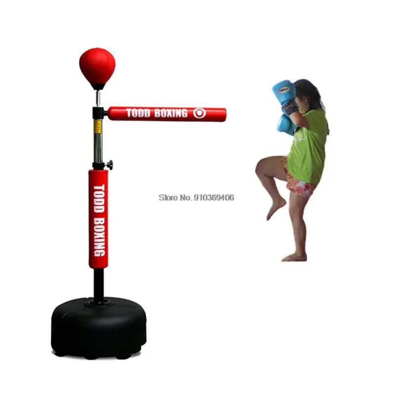 

Boxing Reaction Target 360° Rotating Target Height Adjustable Freestanding Punching Ball Boxing Speed Bag For Kids Home Exercise