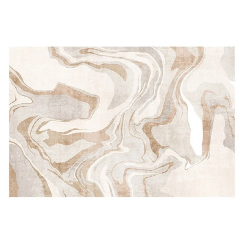 

Modern simple home living room carpet Nordic light luxury carpet abstract sofa style high-end coffee table blanket