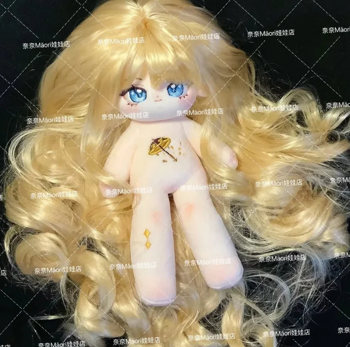 

Stuffed 25cm Anime Genshin Impact Navia Cute Long Leg Body Cosplay Cotton Plush Doll Body Dress Up Plushies Toys Figures Gifts