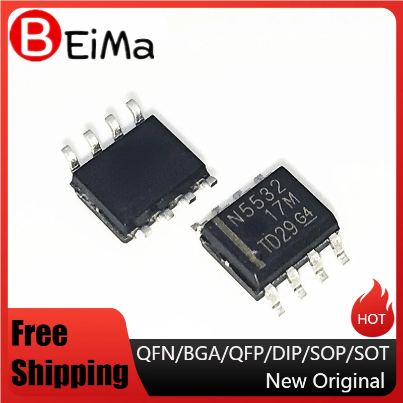 (10piece) LM2903MX LM2903M LMR14030SQDDARQ1 14030Q TMP75AIDR TMP75 NE5532DR N5532   SOP8