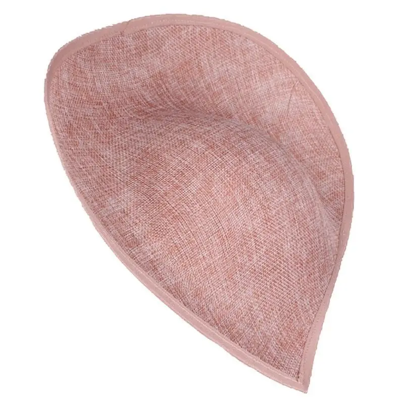 

39BD Основание для шляпы Sinamay Каплевидное основание Sinamay Fascinator Основание для блюдца с перевернутыми полями Основание