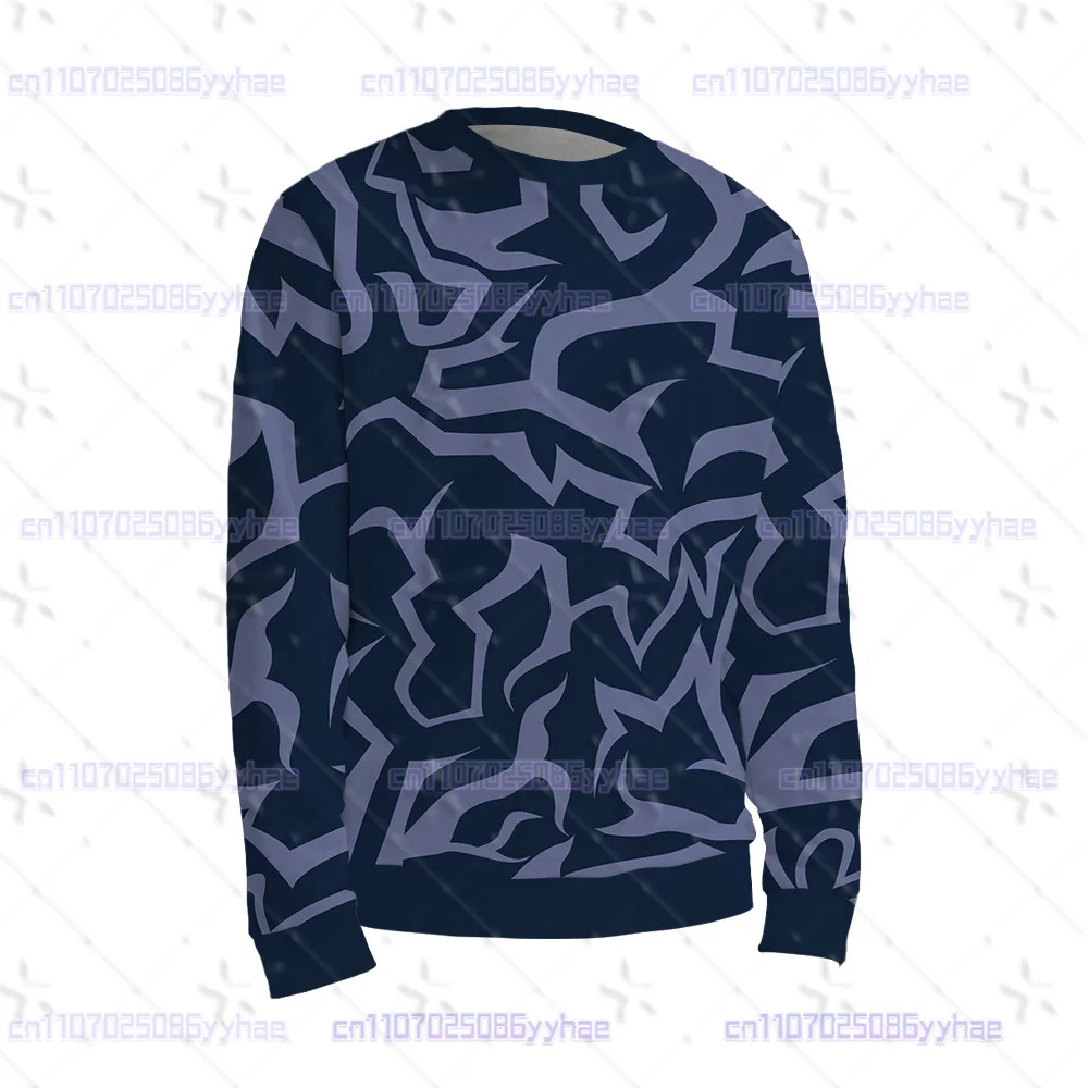 Anime Demon Hunter Baby Saja Boy Demon Patterns Cosplay Tops Pull On Crew Neck Hoodie Carnival Party Outfits Popular Funny Tops