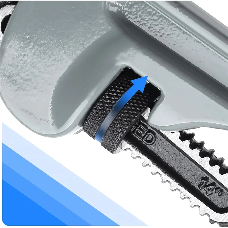 

YLS-Adjustable Aluminum Pipe Wrench Set,10 14 18 Inches Plumbing Tools For Professional Plumbers