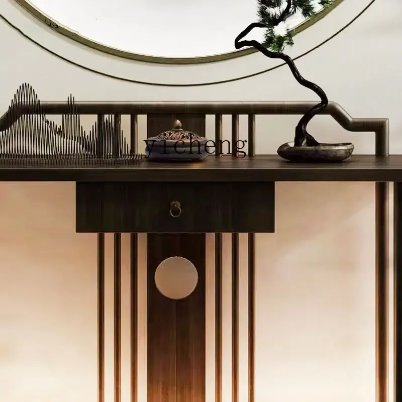 a3 Console Living Room Entrance Cabinet Zen Altar a Long Narrow Table Simple Modern Console Tables