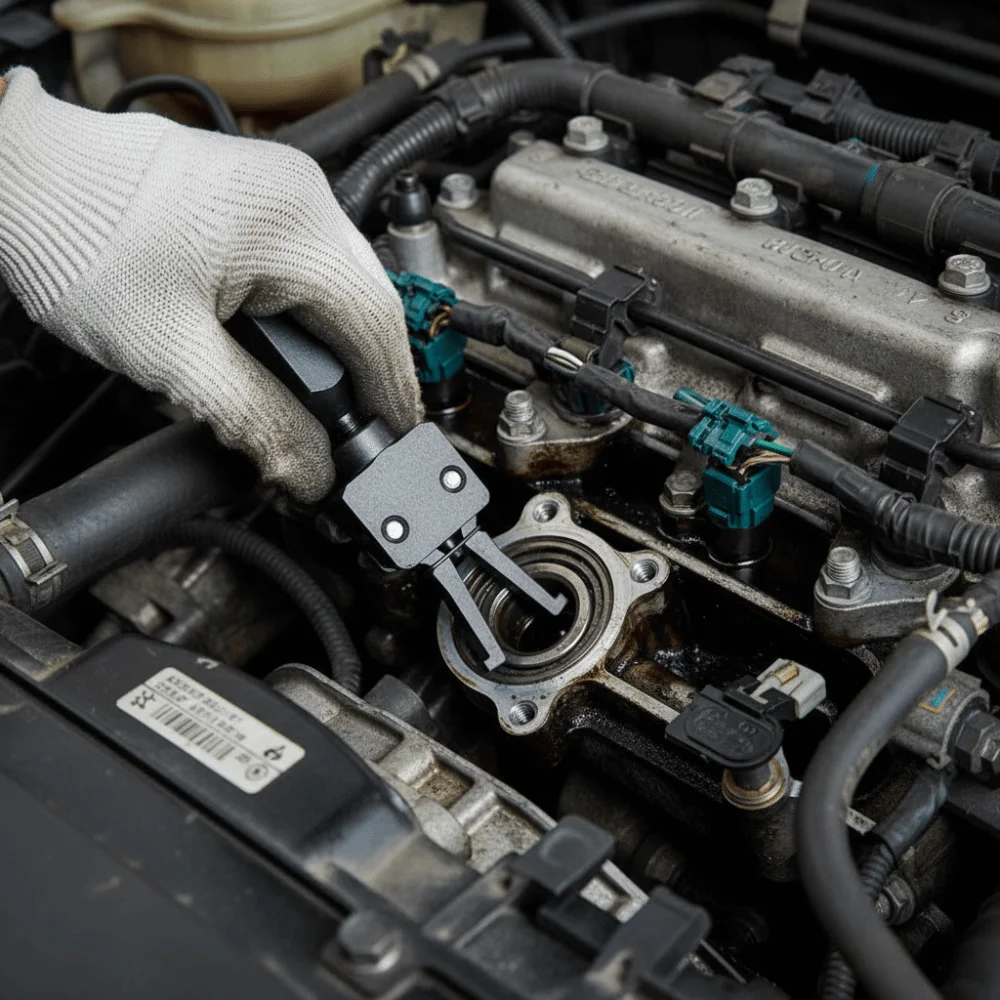 

Прочный строительный съемник пилотных подшипников, 2-кулачковый дизайн, инструмент для снятия подшипников с резьбой, удлинительное крепление