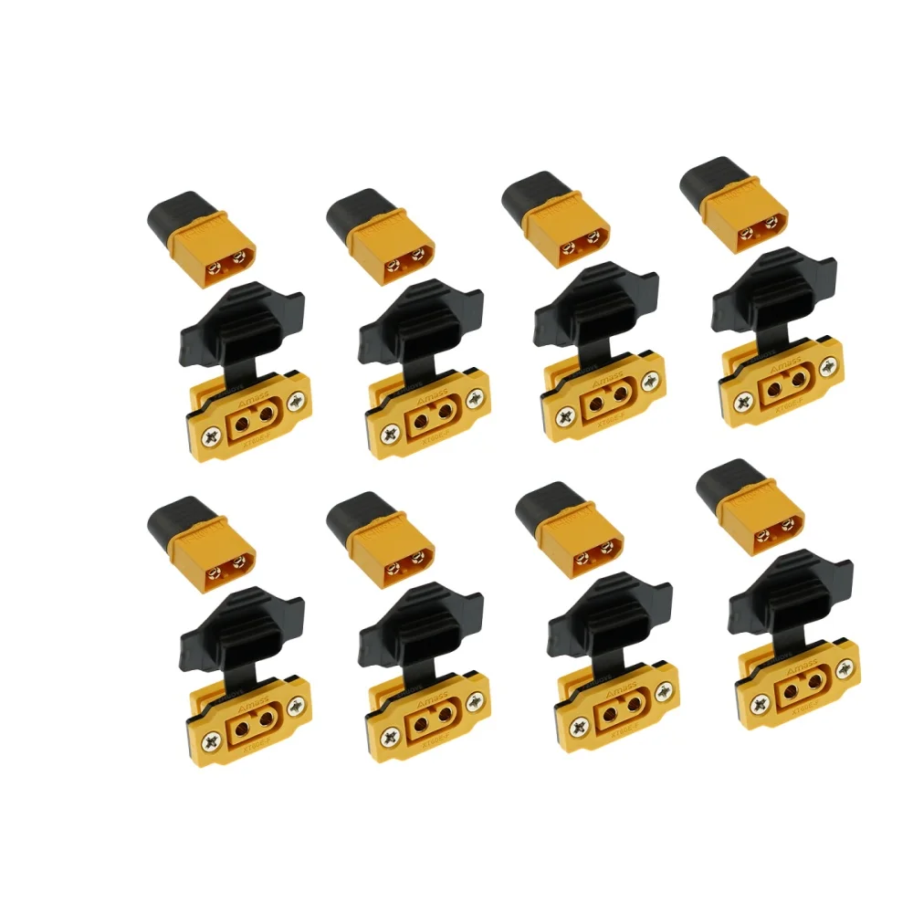 XT60E-F XT60E Female Plug XT60H Male Bullet Connector Plug Adapter For RC FPV Lipo Battery RC Quadcopter XT60E Female Plug