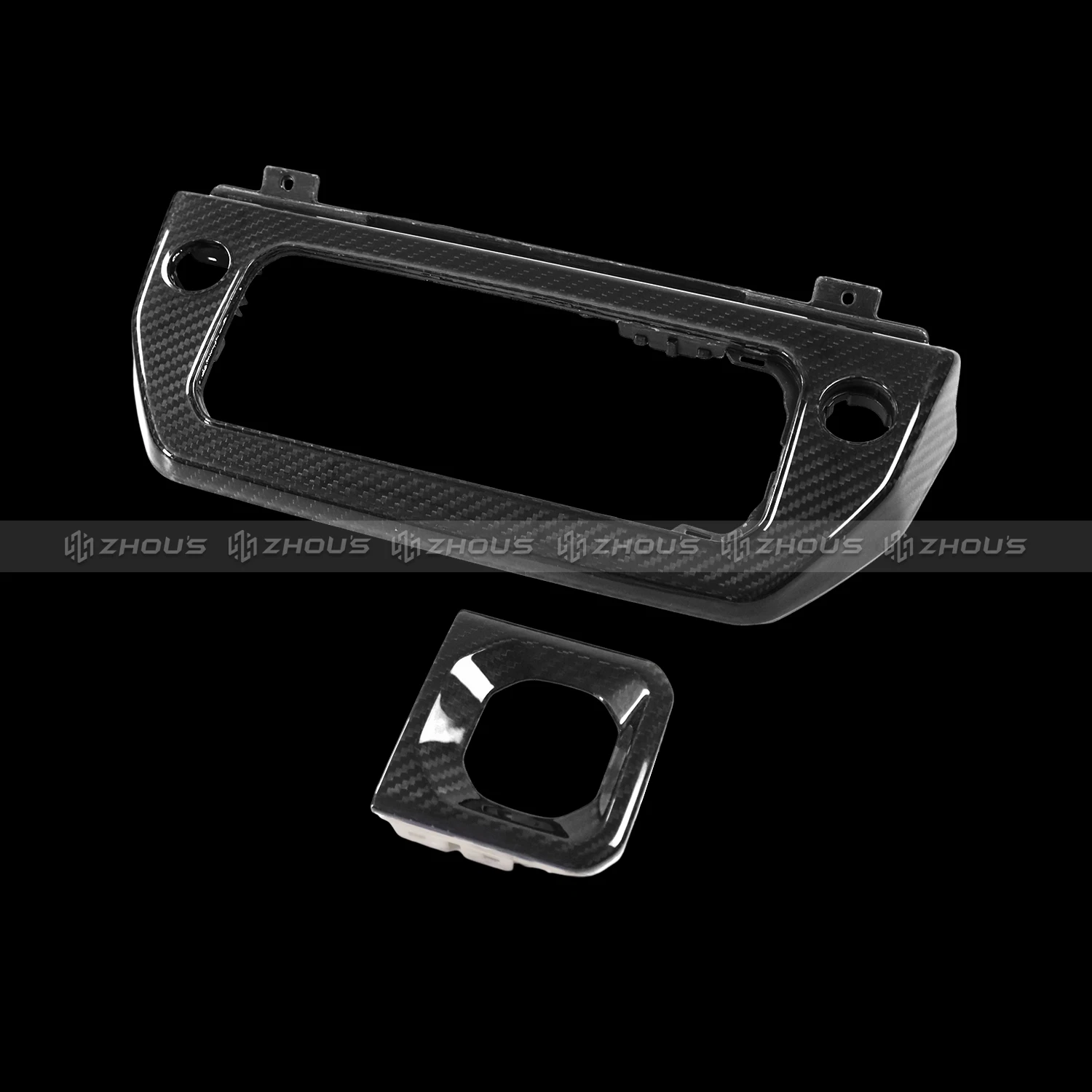 Car Decoration Accessories Carbon Fiber Center Console Cover RHD for Land Rover Defender Dashboard for New Defender L663