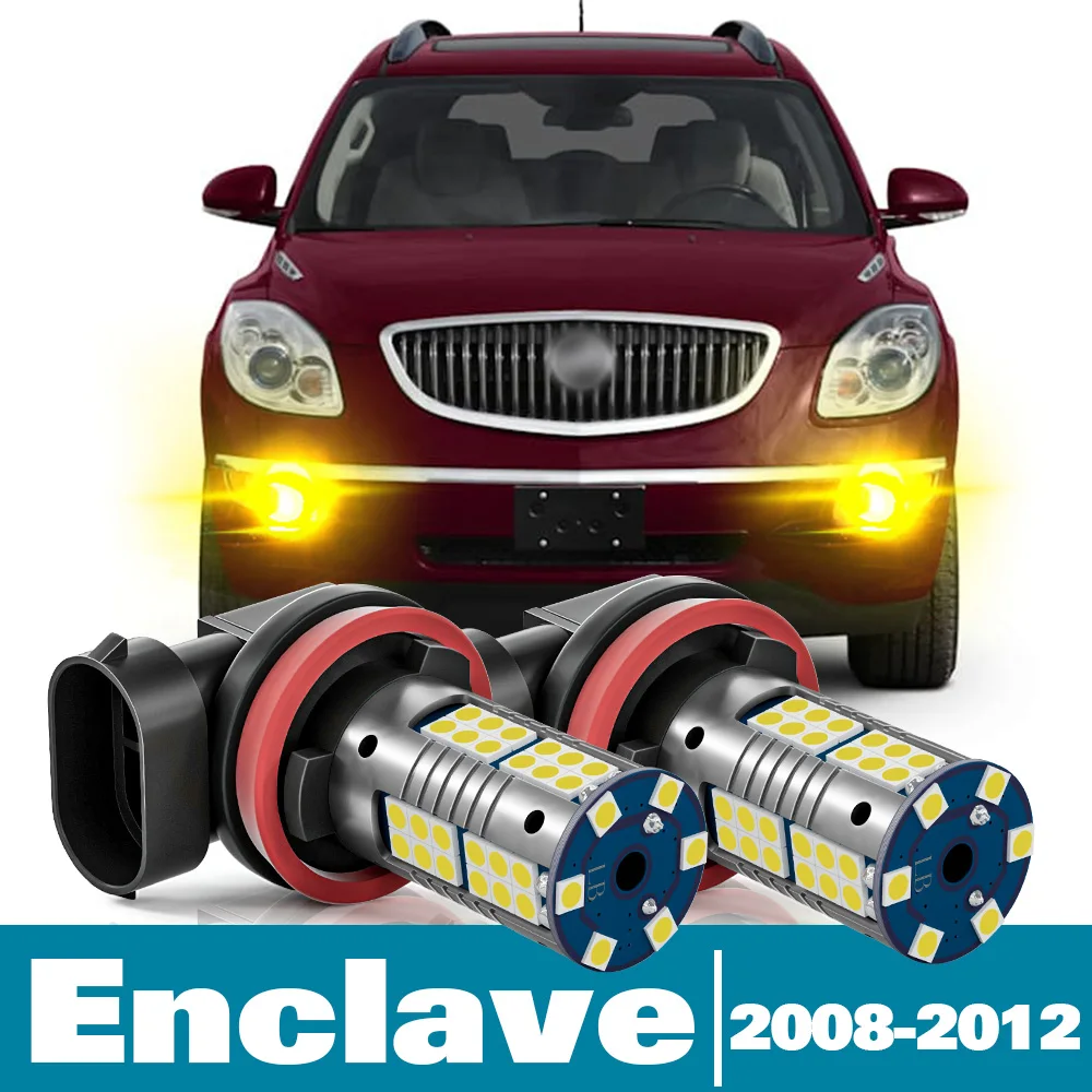 

2pcs LED Fog Light For Buick Enclave Accessories 2008 2009 2010 2011 2012