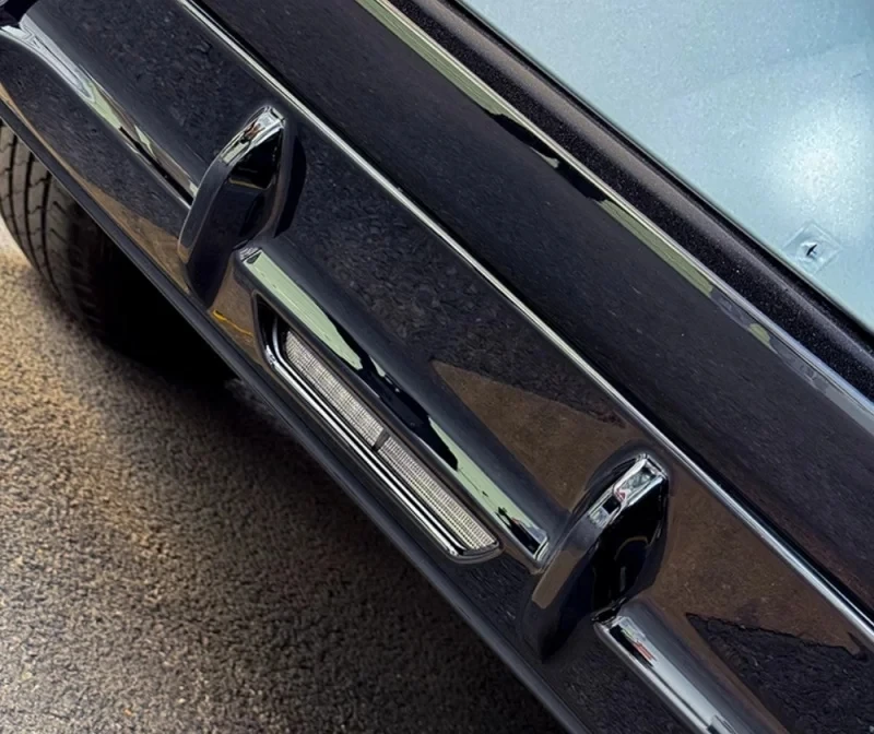 Car Rear Bumper Spoiler Decorative Parts Fit for Xpeng G6 2022-2024 Modified Auto Rear Lip ABS Rear Bumper Car Accessories