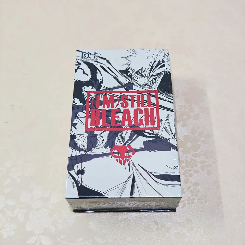 Juego completo de Cartas coleccionables de Bleach, colección Original de personajes de Anime, caja de Cartas de juegos, regalo de cumpleaños para